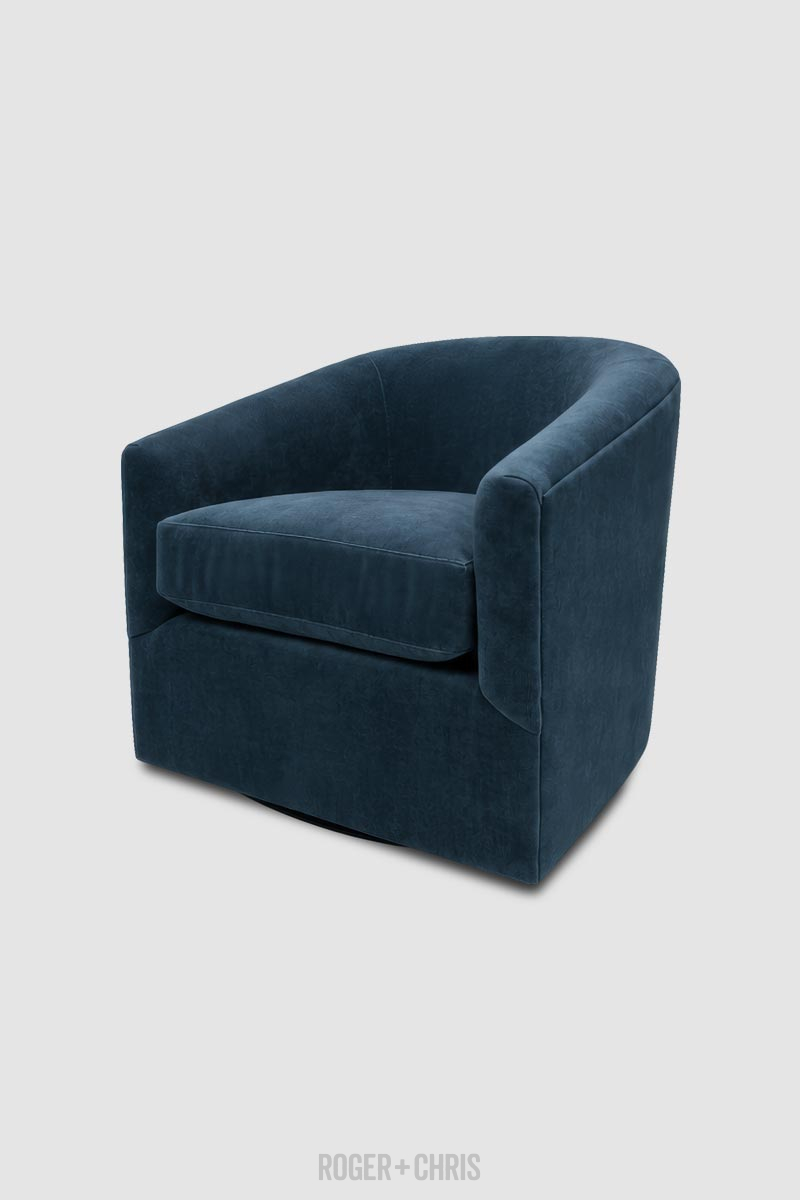 Wren Barrel Swivel Chair