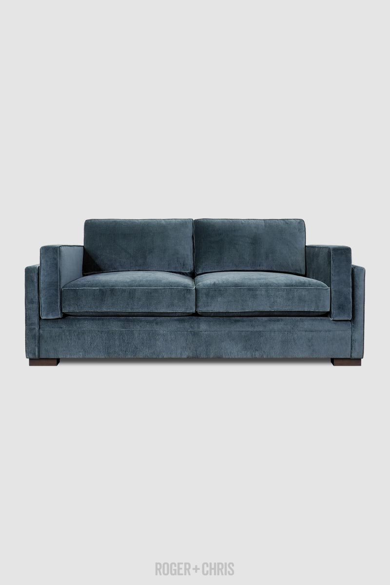 Head Coach Block Cushion Sofa