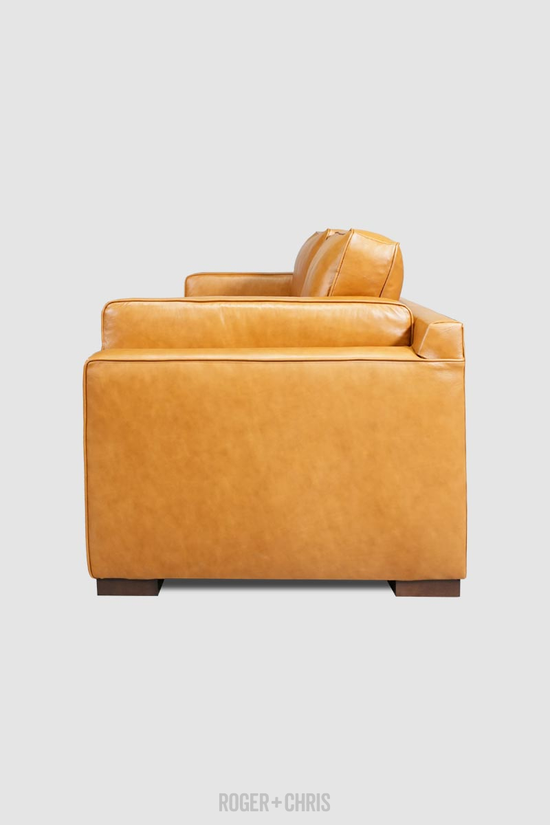Head Coach Block Cushion Sofa