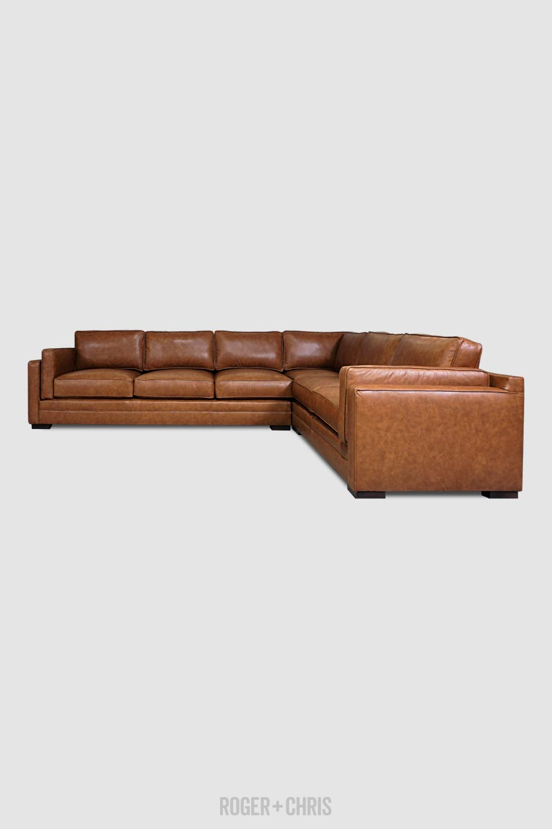 Head Coach Block Cushion Sofa
