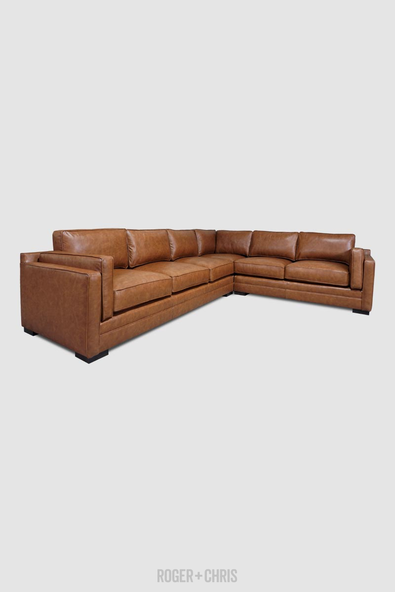Head Coach Block Cushion Sofa