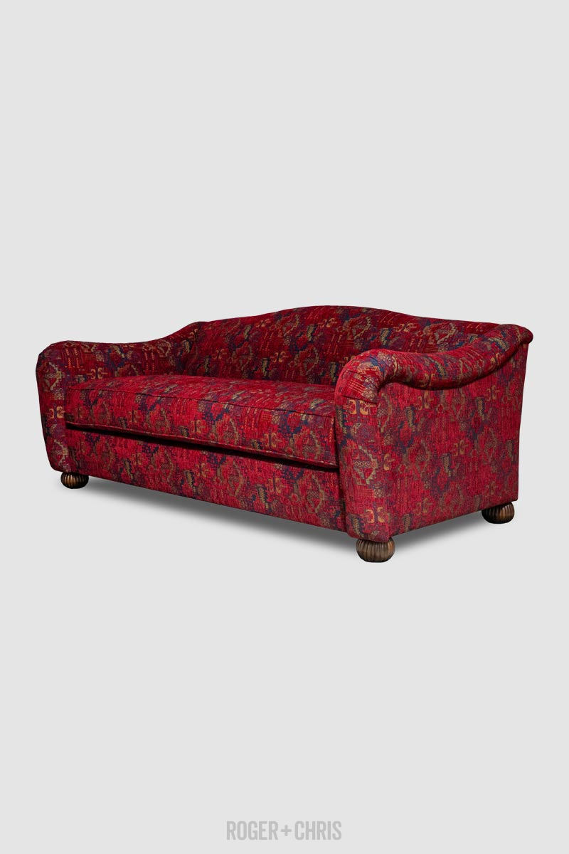 Margot English Camelback Sofa