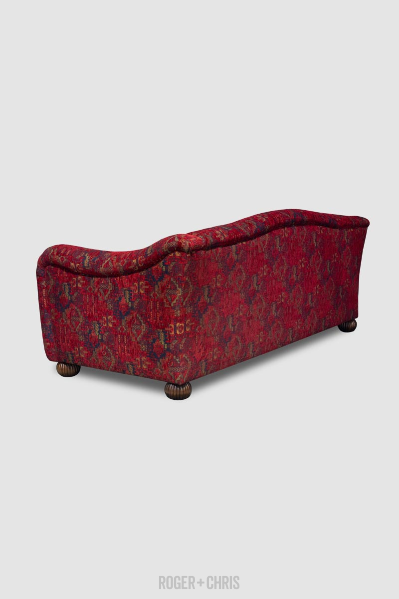Margot English Camelback Sofa