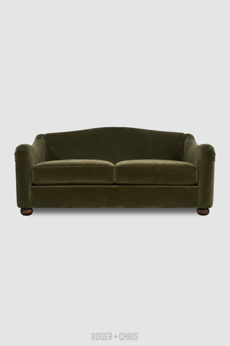 Margot English Camelback Sofa