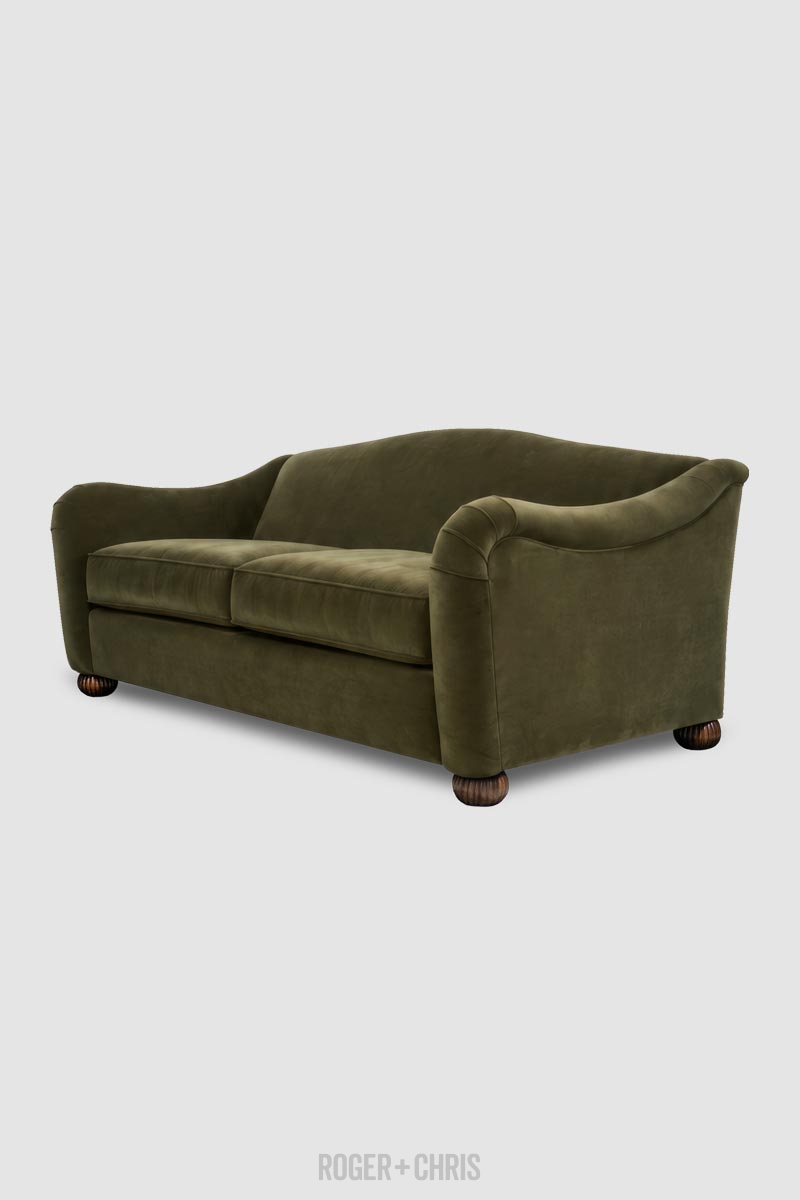 Margot English Camelback Sofa