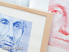 Artwork from currency