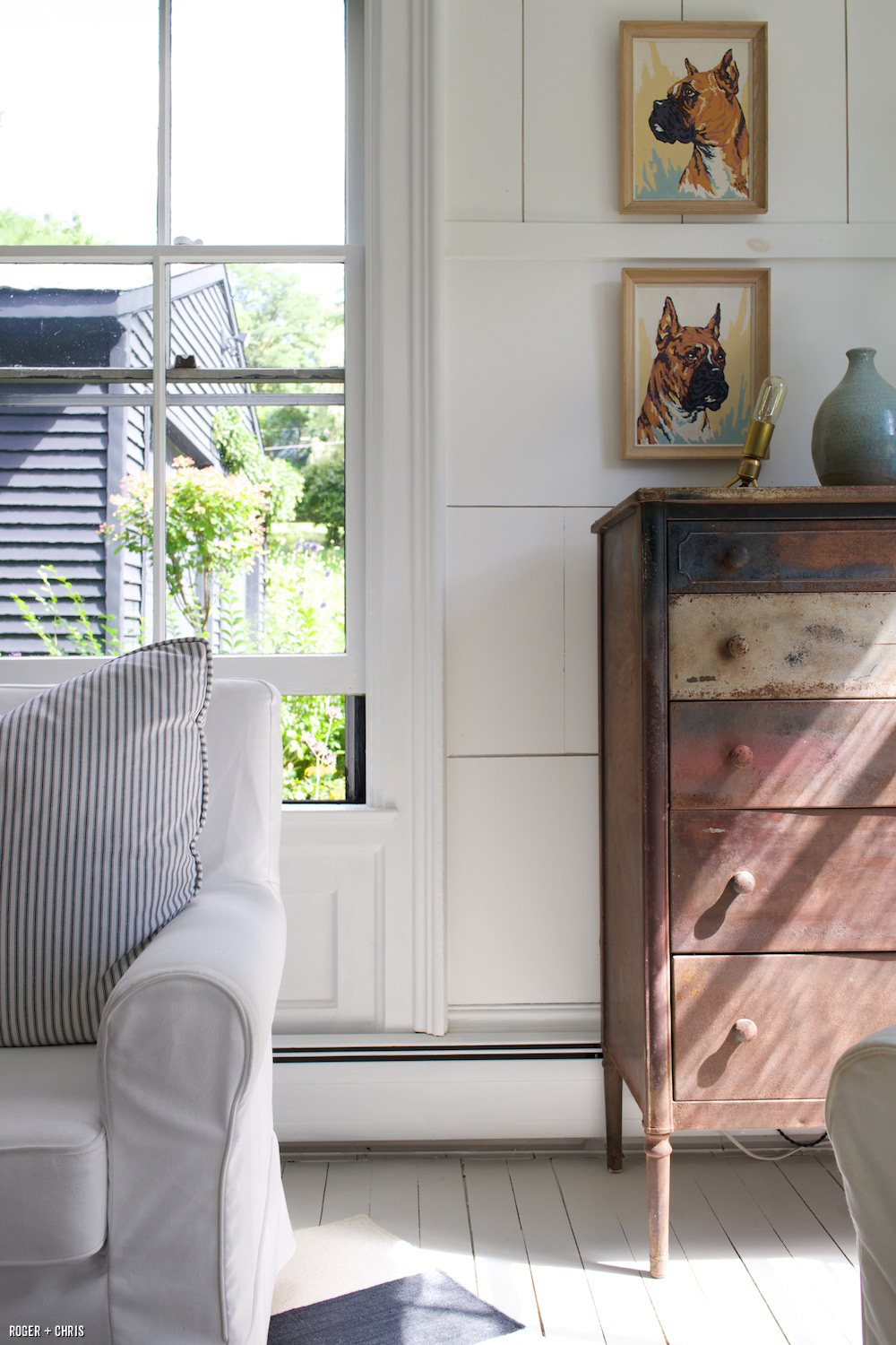 Antique dresser.