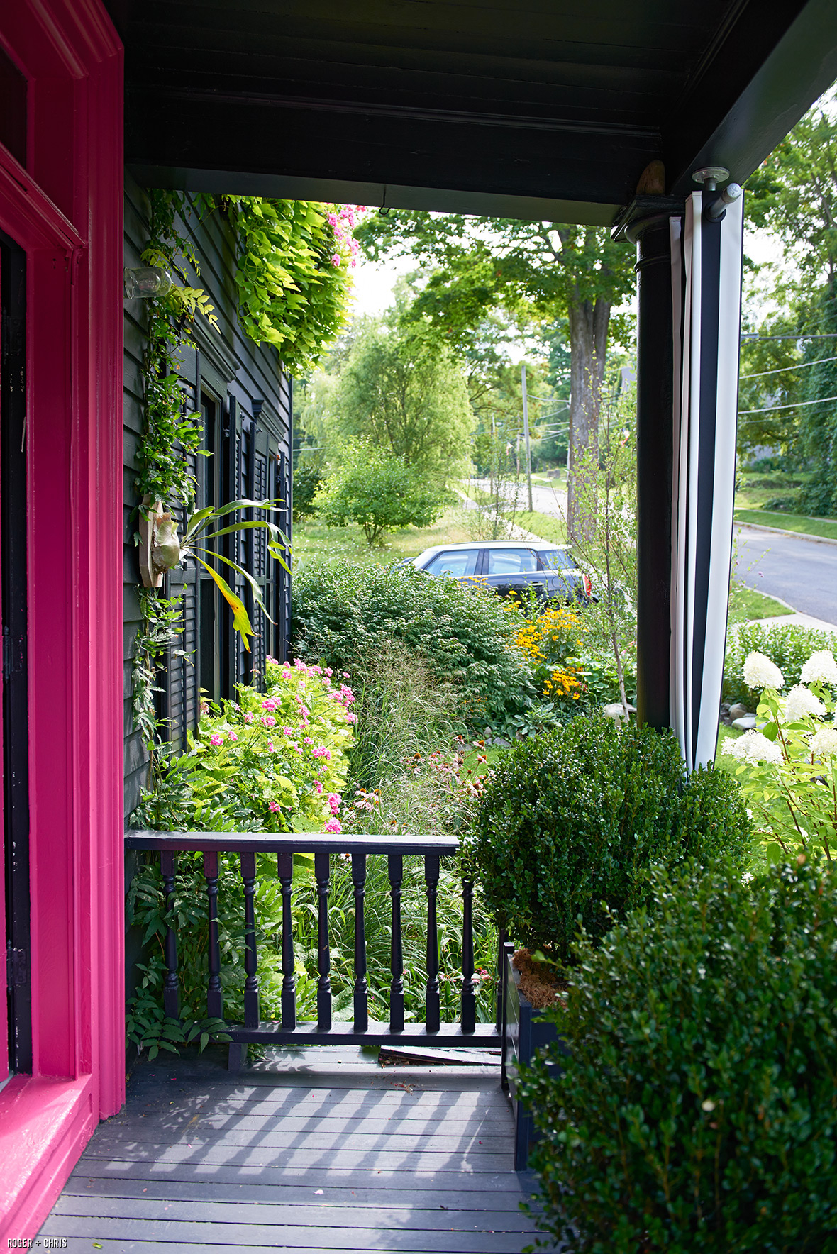 The front porch. Photo by Alec Hemer.